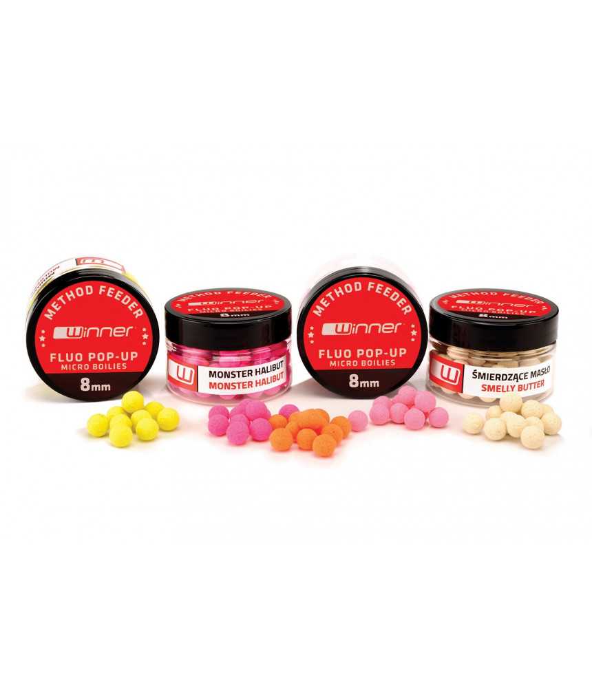 Tandem Baits baltyminiai mini kukuliai M/F Fluo Mini PopUp Micro 8mm /20 Tandem Baits baltyminiai mini kukuliai M/F Fluo Mini PopUp Micro 8mm /20