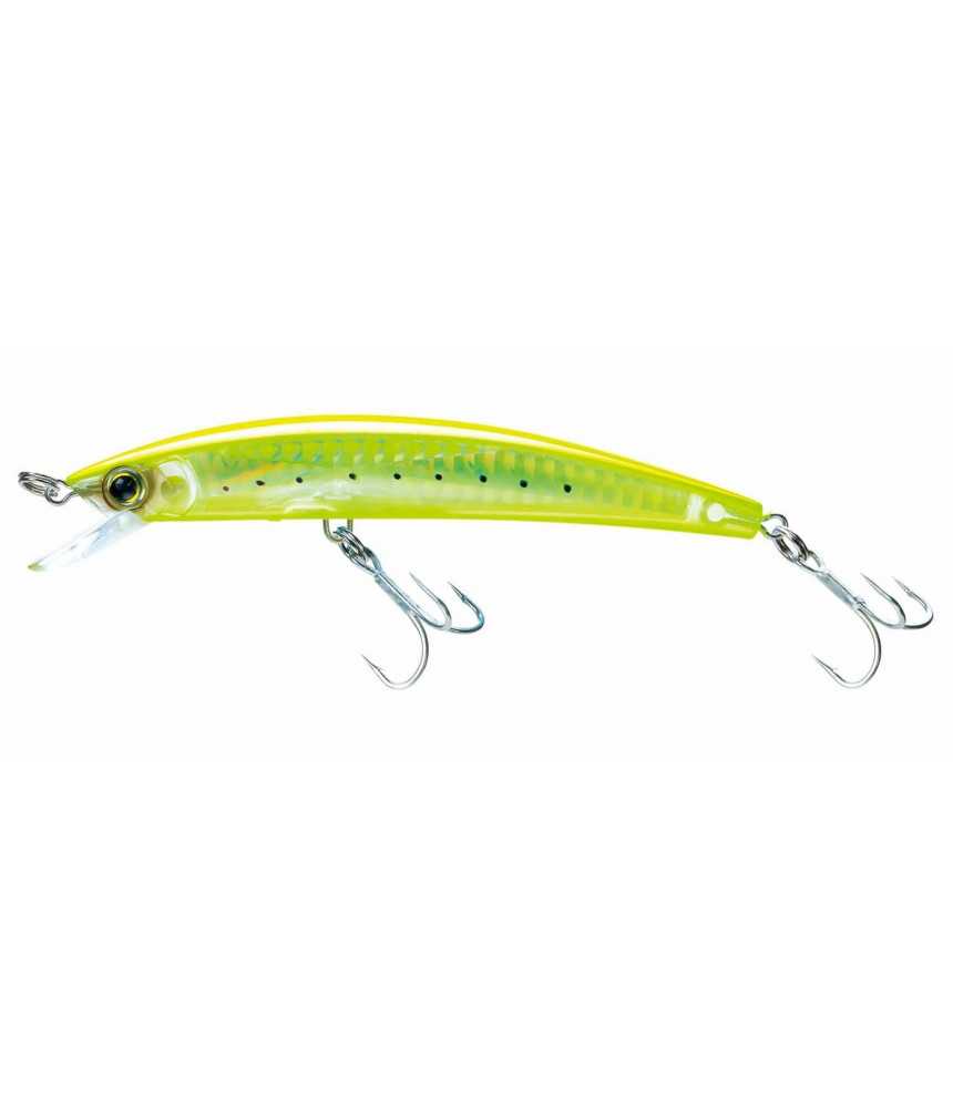 Vobleris Yo-Zuri CRYSTAL 3D MINNOW™ FLOATING Chartreuse Silver Vobleris Yo-Zuri CRYSTAL 3D MINNOW™ FLOATING Chartreuse Silver