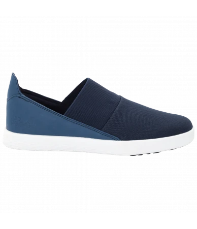 Moteriški batai Jack Wolfskin Auckland Slipper Low Mėlyni