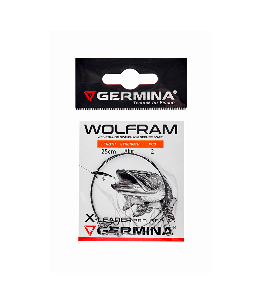 Pavadėliai Germina Wolfram X-Leader 25/30 cm