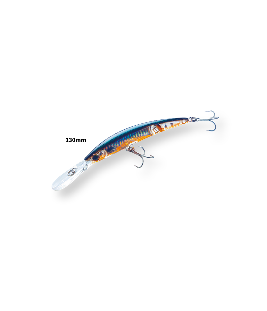 Vobleris Yo-Zuri CRYSTAL 3D MINNOW DEEP DIVER JOINTED FLOATING 130mm Vobleris Yo-Zuri CRYSTAL 3D MINNOW DEEP DIVER JOINTED FLOATING 130mm
