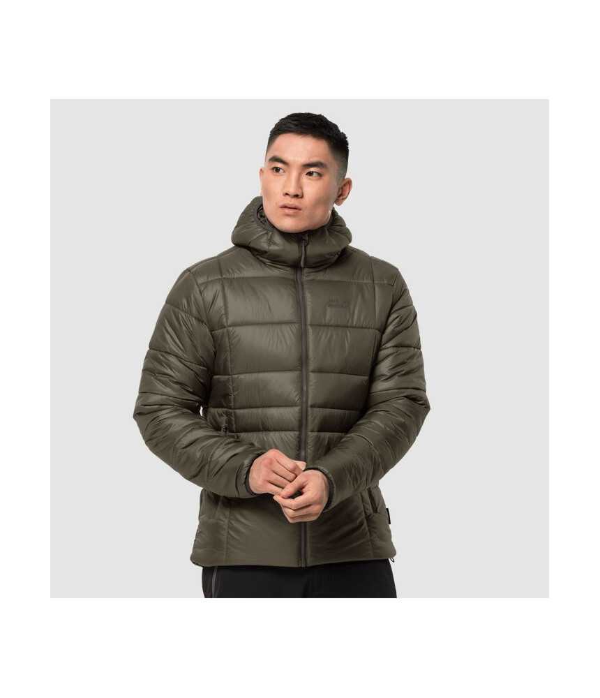 Vyriška pukinė striukė Jack Wolfskin ARGON THERMIC JACKET | granito Vyriška pukinė striukė Jack Wolfskin ARGON THERMIC JACKET | granito
