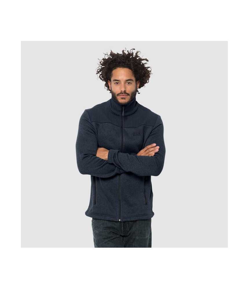Vyriškas džemperis JACK WOLFSKIN SCANDIC | t.mėlynas Vyriškas džemperis JACK WOLFSKIN SCANDIC | t.mėlynas