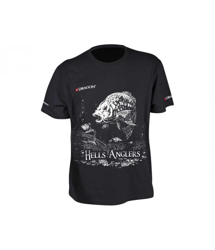 Marškinėliai Dragon Hells Anglers karpis