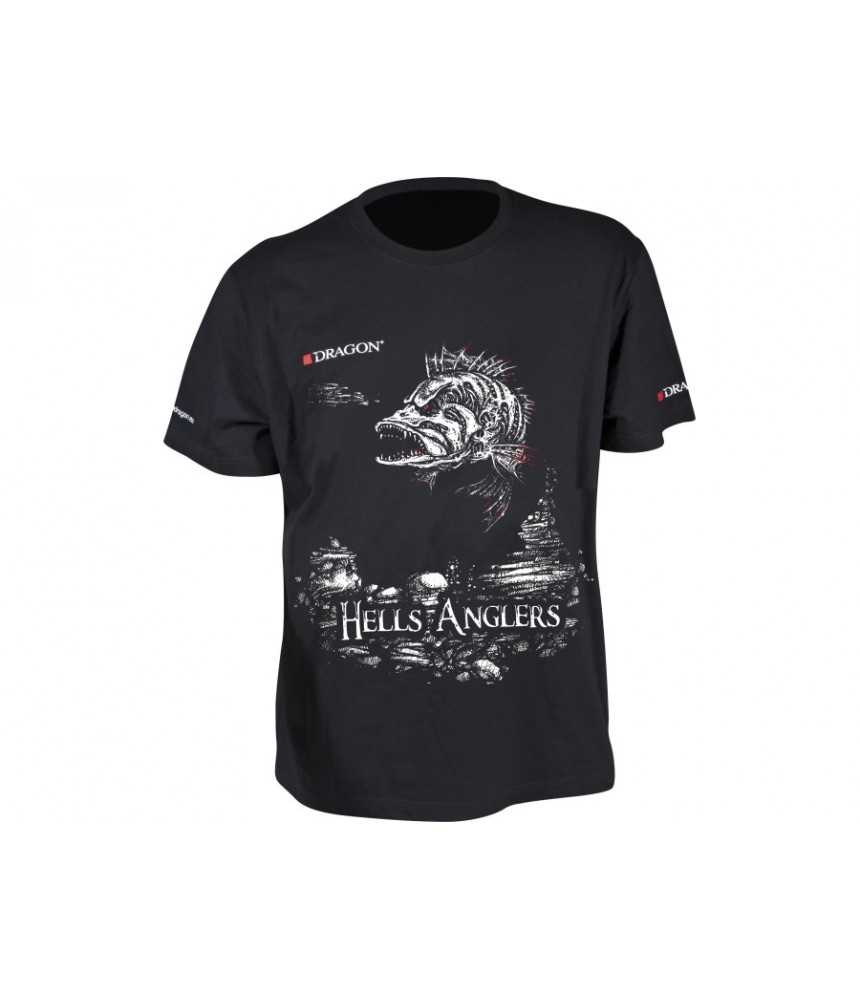 Marškinėliai Dragon Hells Anglers ešerys