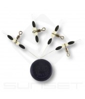Stabdis plūdei su „Rolling Stop Float“ trišakiu suktuku SUNSET Stopper ST-5016