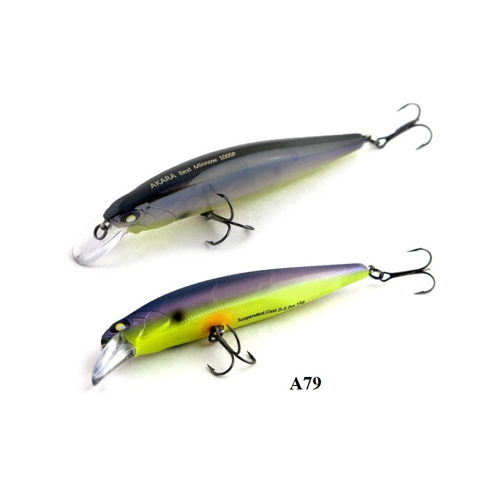 Vobleriai Akara Best Minnow 110SP, 17 g, 110 mm