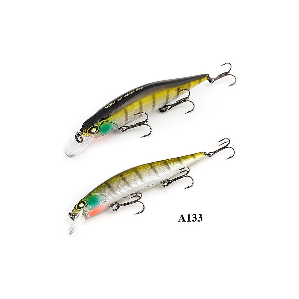 Vobleriai Akara Best Minnow 110SP, 17 g, 110 mm