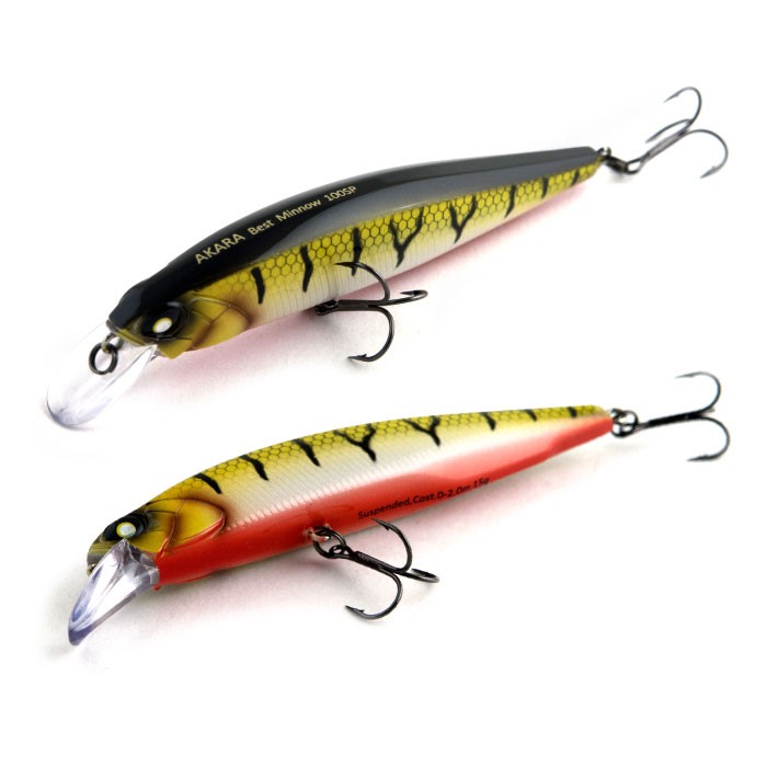 Vobleriai Akara Best Minnow 110SP, 17 g, 110 mm