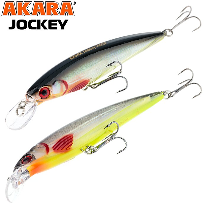 Vobleriai Akara Jockey 100SP, 14 g, 100 mm