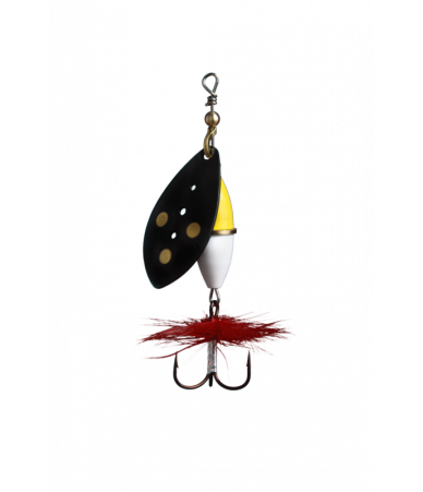 Sukrė Wipp Spinnare Gul/Vit 10g