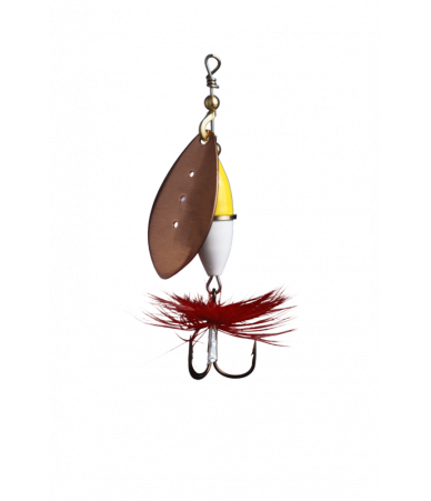 Sukrė Wipp Spinnare Gul/Vit 10g