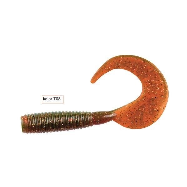 Guminukai žvejybai Robinson Classic Twist 8cm 3vnt.