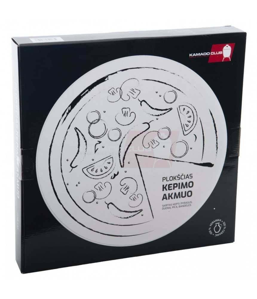 Plokščias kepimo akmuo picai KamadoClub PRO/PRO 2, 38 cm Plokščias kepimo akmuo picai KamadoClub PRO/PRO 2, 38 cm