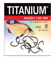 Kabliukai karpiams Robinson Titanium Kaizu 135BN