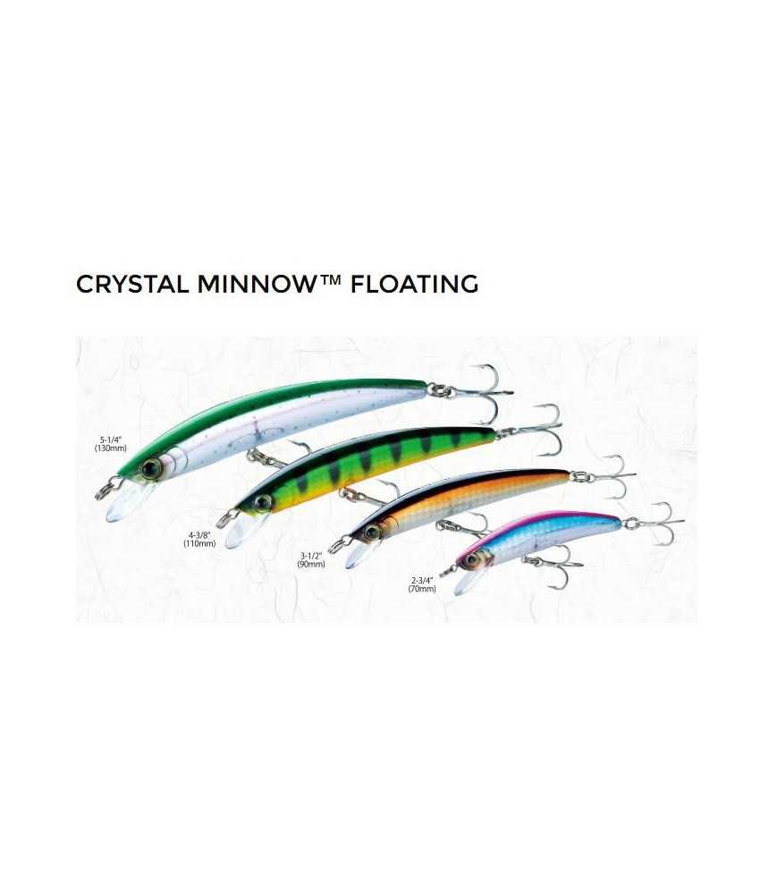 Vobleris Yo-Zuri Crystal Minnow FLOATING 110mm/12g