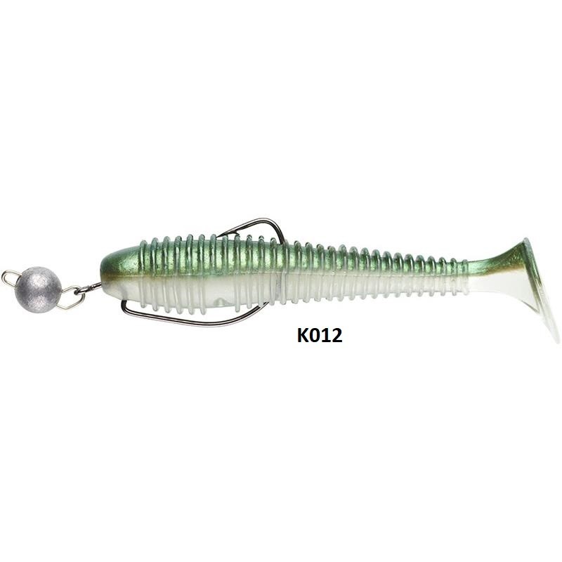 Silikoninis masalas su Čeburaška 10g Swimy Galfion Fat Shad 120mm