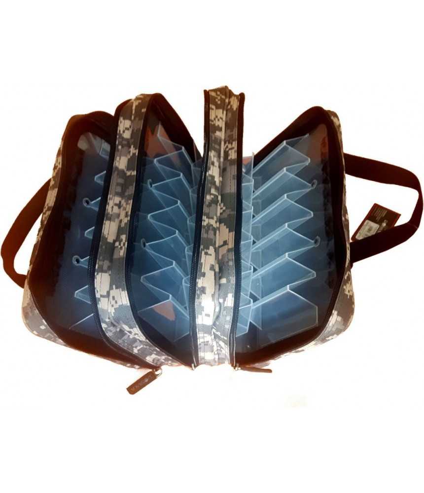 Krepšys žvejui Robinson Camo 30x14x18cm (73-CM-S01)