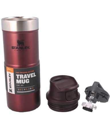 Termopuodelis Stanley Classic Trigger-Action Travel Mug 0.35 l. - bordo