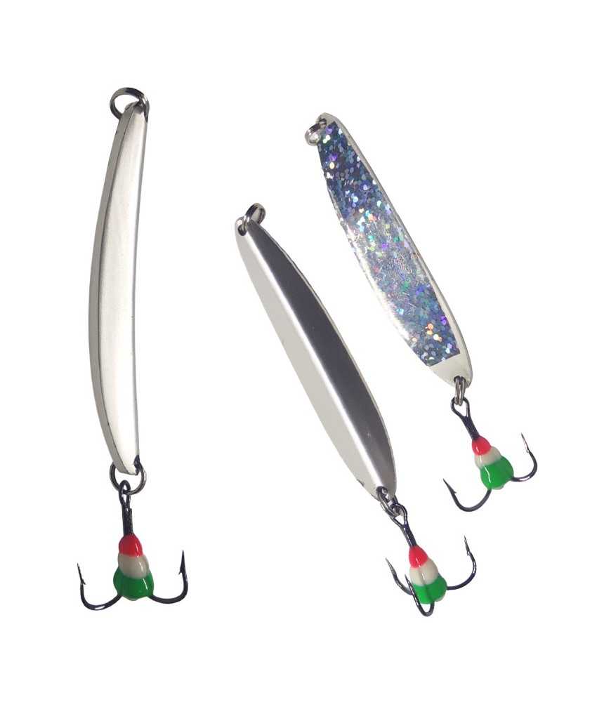 Žieminė blizgutė Ice Striker 25mm 2,8 gr (Sil/Prl) AKARA