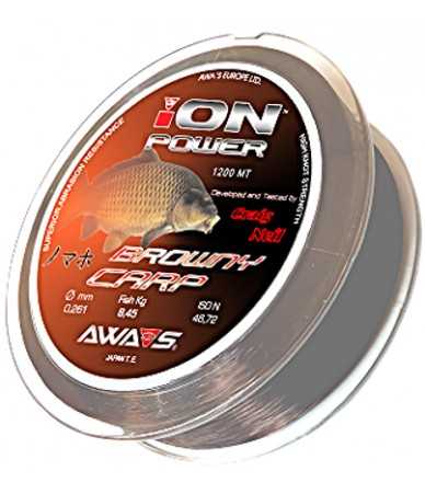 Valas AWAS ION POWER BROWNY CARP 1200m