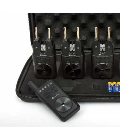 Kibimo signalizatorių komplektas CRYSTAL BLACK 3+1