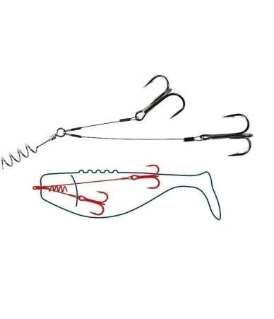 Sistemėlė Dragon lydekoms gaudyti 30 kg 5mm/85