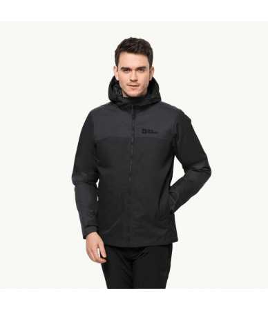 Vyriška Jack Wolfskin striukė JASPER INS JKT | juoda