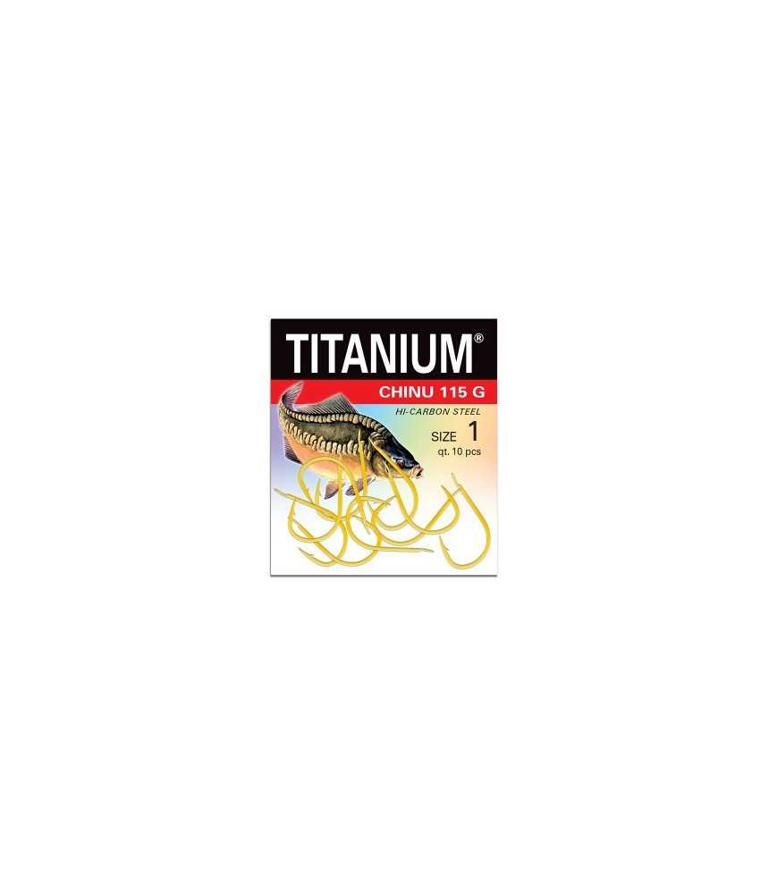 Kabliukai karpiams Robinson Titanium CHINU 115G Kabliukai karpiams Robinson Titanium CHINU 115G