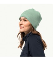 Kepurė Jack Wolfskin Real Stuff Beanie | žalsva