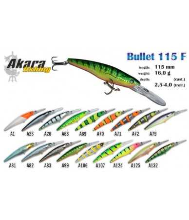 Vobleris Akara Bullet 115F 16 g