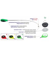 Žieminė meškerėlė balalaika Akara SPS 35 cm, 0.7-2.8 g