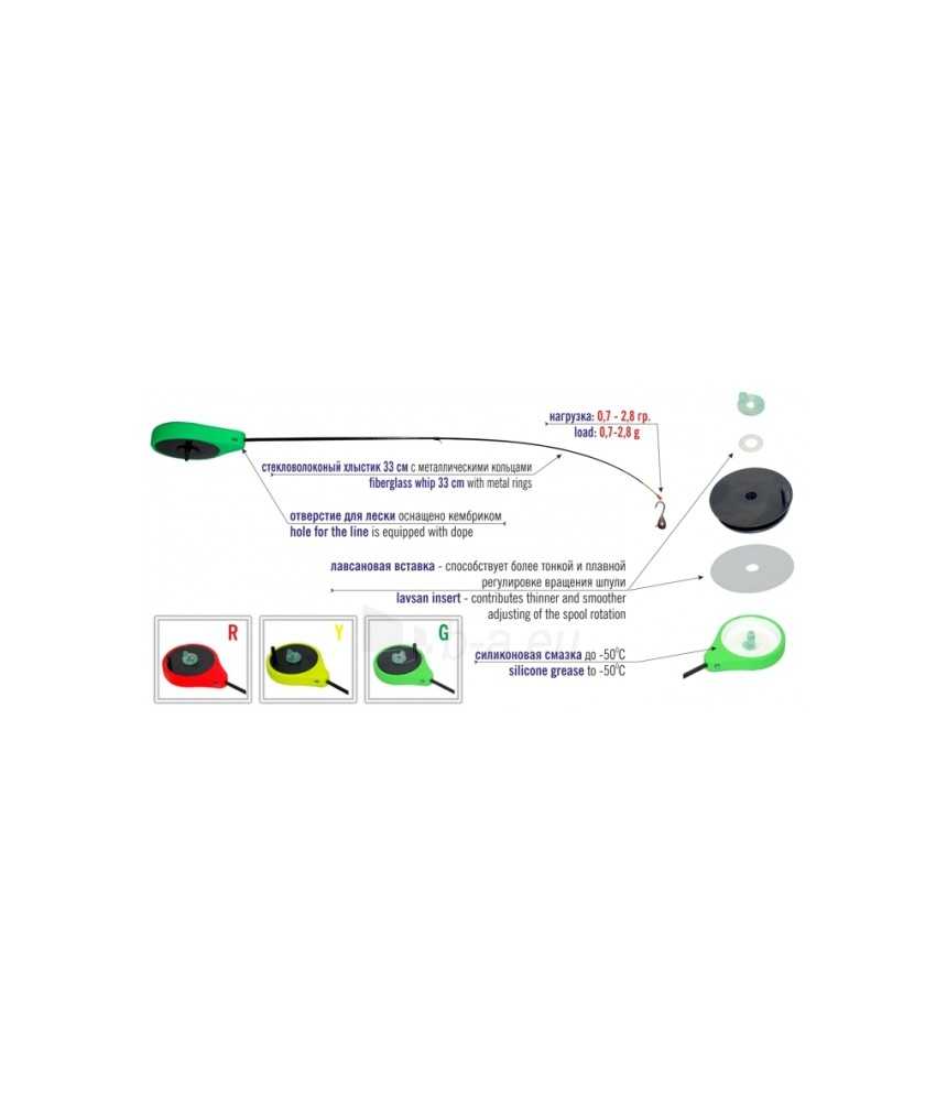 Žieminė meškerėlė balalaika Akara SPS 38 cm, 0.7-2.8 g Žieminė meškerėlė balalaika Akara SPS 38 cm, 0.7-2.8 g