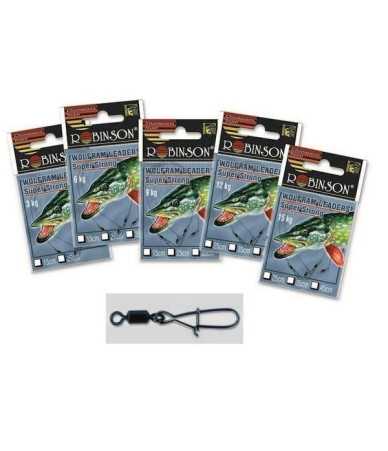 Pavadėliai Wolfram Super Strong 25 cm/6 kg