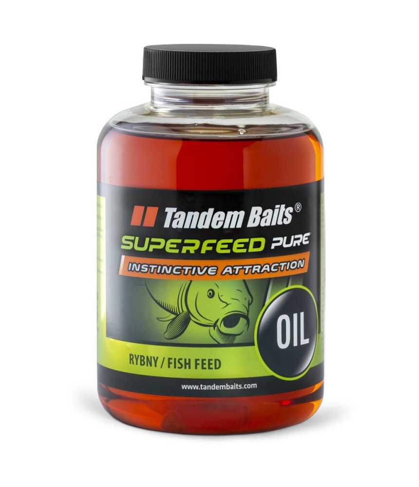 Tandem Baits SuperFeed grynas aliejus (žuvis), 500 ml