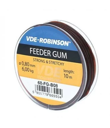 Feeder guma VDE-Robinson 0.80 mm, 6 kg, 10 m