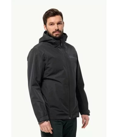 Vyriška striukė Jack Wolfskin TAUBENBERG | juoda