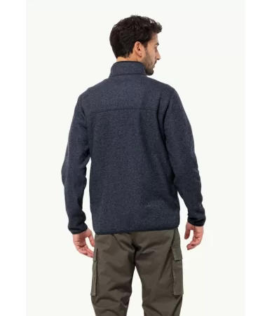Vyriškas Jack Wolfskin džemperis Tannenspur | tamsiai mėlyna