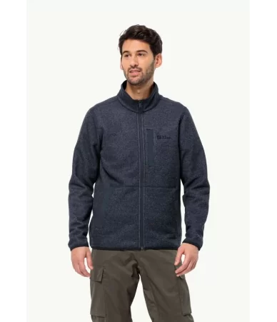 Vyriškas Jack Wolfskin džemperis Tannenspur | tamsiai mėlyna
