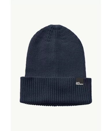 Žieminė kepurė Jack Wolfskin Essential | tamsiai mėlyna