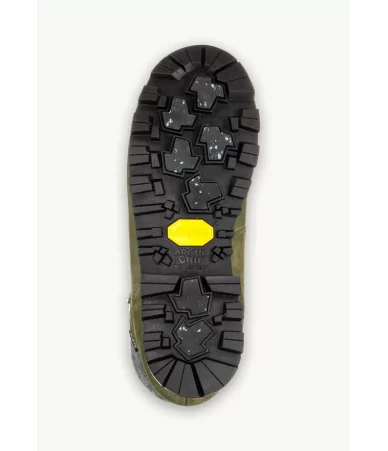 Vyriški neperšlampami žieminiai batai Jack Wolfskin Thunder Bay Texapore Mid | khaki/grey