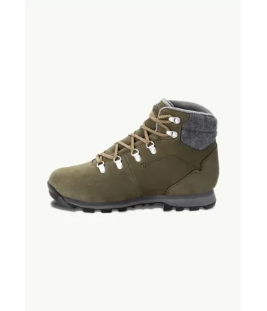 Vyriški neperšlampami žieminiai batai Jack Wolfskin Thunder Bay Texapore Mid | khaki/grey