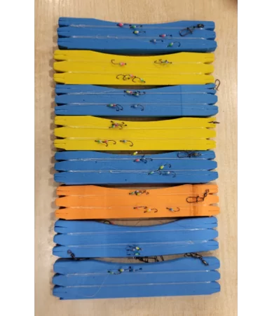 6 kabliukų sistemėlė seliavoms