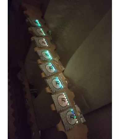 6 kabliukų sistemėlė stintoms