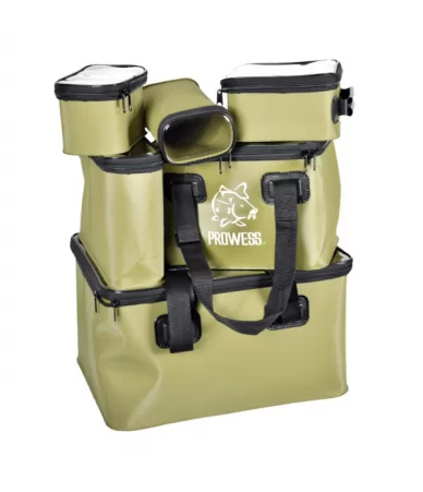 Neperšlampamas EVA krepšys "Prowess W-BOX", 40 L, su dėžutėmis