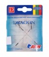 Pavadėlis DRAGON su trišakiu kabliuku Nr.4, 6 cm, 13 kg