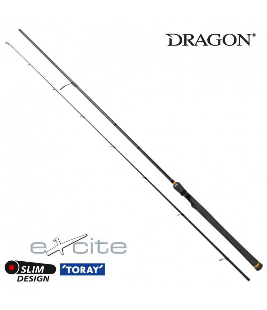 Meškerė Dragon EXCITE Spinn 30 S762XF, 2,28 m, 7-30 g