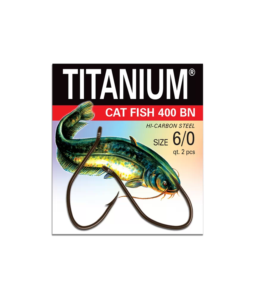 Kabliukai Robinson Titanium Catfish šamams, Nr. 6/0