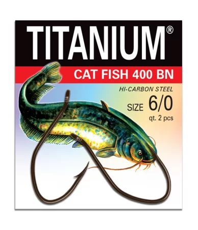 Kabliukai Robinson Titanium Catfish šamams, Nr. 6/0