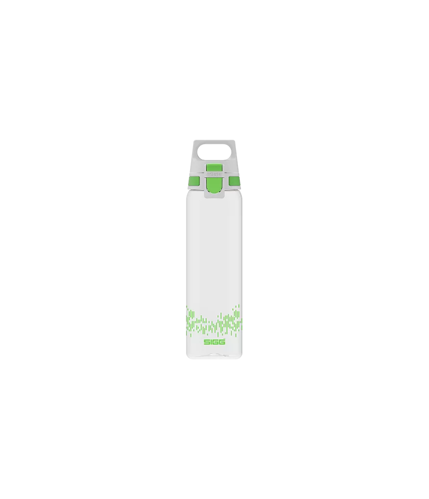 Gertuvė SIGG Total Clear ONE MyPlanet, 0,75 L | žalia